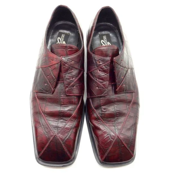 Giorgio Brutini | Shoes | Giorgio Brutini Burgundy Crocodile  display picture 3